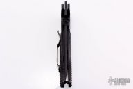  Custom ETAK-B - All Black w/ Checkered G-10 Scales