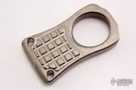 One-Hole Paperweight - Distressed Titanium