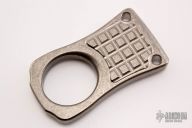 One-Hole Paperweight - Distressed Titanium