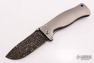 SR1D Integral Titanium Handle Folding Knife