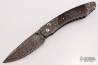B12 - Damascus and Carbon Fiber