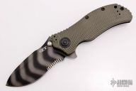  ZT 0301ST Strider/Onion Folder Green #1076