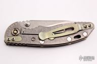 XM-18 3" Slicer Non Flipper - Green Hardware