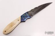 Damascus and Mammoth Ivory Wharncliffe