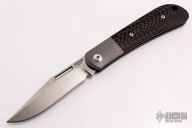  Slipjoint - Tumbled Blade and Carbon Fiber