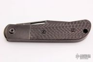 Slipjoint - Black Tumbled Blade/Bolsters and Carbon Fiber