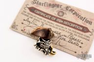 Silver/Copper Buccaneer Bead w/ Brass Pipe