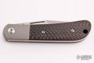  Slipjoint - Tumbled Blade and Carbon Fiber