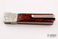 Hannya Mask Tanto - Engraved