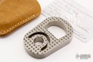 .420" Thick Ti Pull Tab with Double Swan Logo