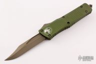 146-13OD Combat Troodon Bowie OD Green Bronze Standard