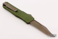 146-13OD Combat Troodon Bowie OD Green Bronze Standard