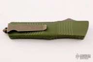 146-13OD Combat Troodon Bowie OD Green Bronze Standard