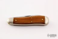 Bird Dog #56 - Natural Canvas Micarta