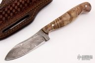 Damascus Fixed Blade