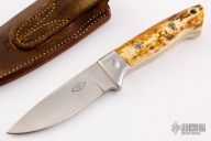 Drop Point Hunter - Mammoth Ivory