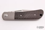  Slipjoint - Tumbled Blade and Carbon Fiber