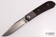  Slipjoint - Tumbled Blade and Carbon Fiber