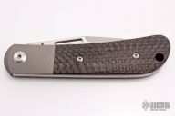  Slipjoint - Tumbled Blade and Carbon Fiber