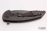 A8 Slimline Folder with Black Blade and Fallout Finish