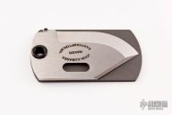 Mag-Tag Folding Dog-Tag Knife