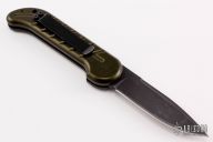 Original Black Knife - 2014 - Engraved and Green