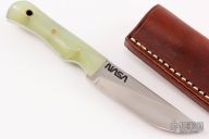 Model 10-3" Salt Fisherman & Household Utility - Lime Green G-10 - NASA
