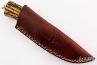 Stag and Damascus Hunter