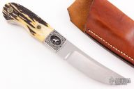 Engraved Stag Skinner