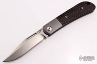  Slipjoint - Tumbled Blade and Carbon Fiber
