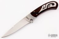 Small Fixed Blade - Silver Inlays