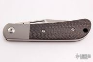  Slipjoint - Tumbled Blade and Carbon Fiber