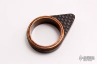 Tactical Ring - Carbon Fiber and Copper