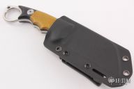 Ring Butcher - Black G-10 and Thunderstorm Kevlar