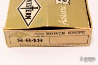 S-649 Authentic Bowie Knife
