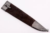 Integral Gaucho Bowie - Damascus and Walrus Ivory