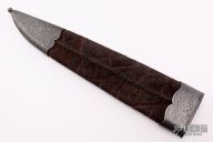 Integral Gaucho Bowie - Damascus and Walrus Ivory