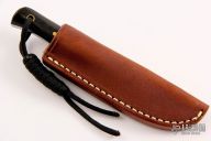 Model 10-3" Salt Fisherman and Household Utility - Black Linen Micarta