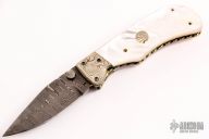 Damascus Mokume and Pearl Auto