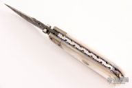 Damascus Mokume and Pearl Auto