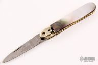 Blacklip MOP Leverlock