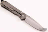 Large Sebenza 21 Unique Graphic w/Sapphire