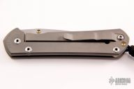 Large Sebenza 21 Unique Graphic w/Sapphire