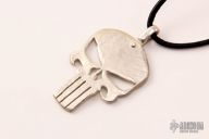 Silver Punisher  Pendant