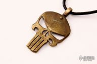 Red Bronze Punisher Pendant