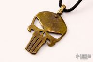 Red Bronze Punisher Pendant