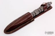 Damascus Spiral Dagger