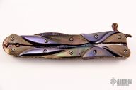 Damascus Hawkbill Balisong