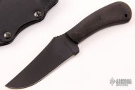 WWII - Belt Knife - Rubber - Black KG Finish