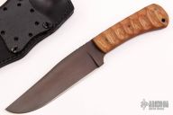 Field Knife - Caswell Tan Canvas Micarta